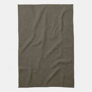 Imitate Gelb braun Denim Küchentuch