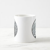 Imitate Georgia Staat Quarter Kaffeetasse (Mittel)