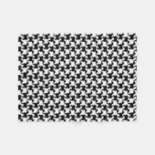 Imitate, gepickt mit Dogs-Mode Blanket 1 Fleecedecke (Vorderseite (Horizontal))