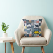 Imitate gequilted Hippos Kissen (Stuhl )