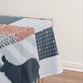 Imitate-gequiltes Hippo Tischdecke (Beispiel)