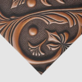 Imitate geschlitztes Leder Seidenpapier (Detail)