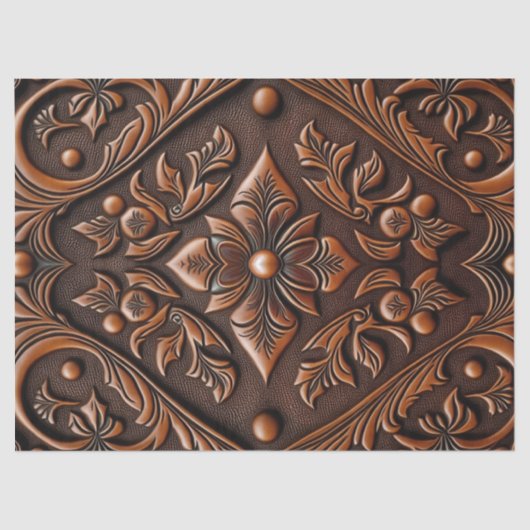 Imitate geschlitztes Leder Seidenpapier (Vorderseite)