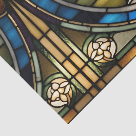 Imitate Gestaltete Glasseide Design für Decoupage Seidenpapier (Detail)