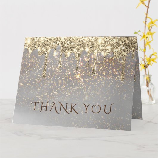 Imitate glänzen Design Karte (Gelbe Blume)