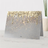 Imitate glänzen Design Karte (Rückseite)