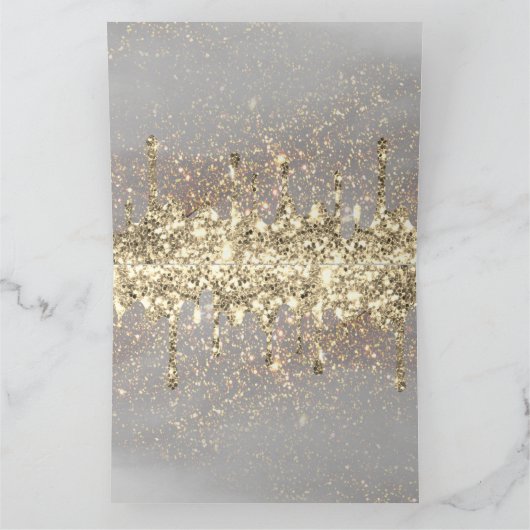 Imitate glänzen Design Karte (Innenseite)