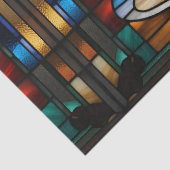 Imitate: Glass Coffee Cup und Saucer für Deko Seidenpapier (Detail)