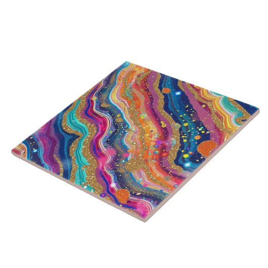 Imitate Glitzer-Agglomerationsmuster Fliese (Seite)