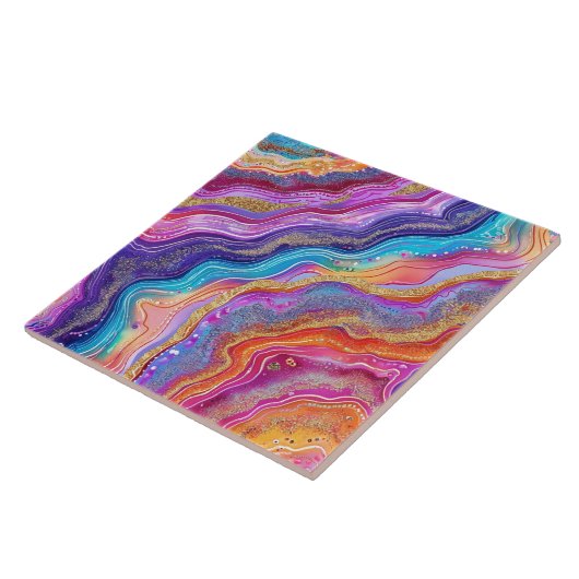 Imitate Glitzer-Agglomerationsmuster Fliese (Seite)