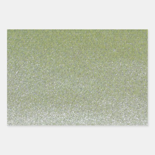 Imitate Glitzer Bling Packpapier Blätter (Vorderseite 2)