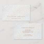 Imitate-Glitzer-Effekt Visitenkarte (Vorne/Hinten)