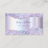 Imitate Glitzer-Folie Visitenkarte (Vorderseite)