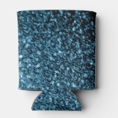 Imitate Glitzer Glitzern Monogram Dosenkühler (Rückseite)