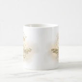 Imitate Glitzer Honigbiene Kaffeetasse (Mittel)