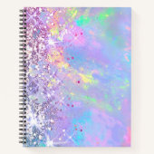 Imitate Glitzer opal Notizblock (Vorderseite)