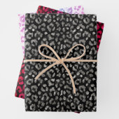 Imitate Glitzer Papier aus Leopardenpapier (Beispiel)