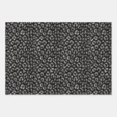 Imitate Glitzer Papier aus Leopardenpapier (Vorderseite)