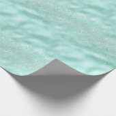 Imitate Glitzer Pastel Sparkle Geschenkpapier (Ecke)