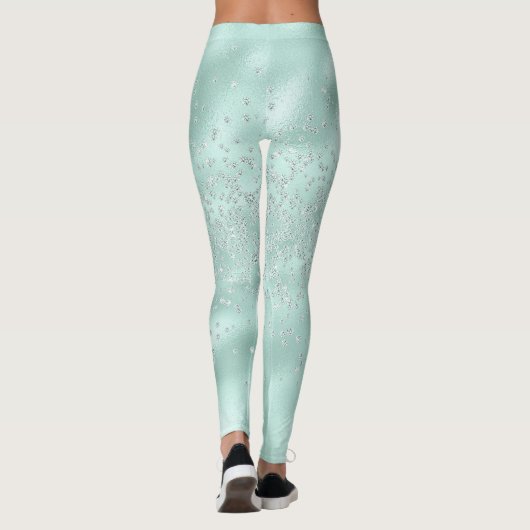 Imitate Glitzer Pastel Sparkle Leggings (Rückseite)