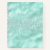 Imitate Glitzer Pastel Sparkle Notizblock (Vorderseite)