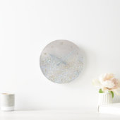 Imitate Glitzer Runde Wanduhr (Zuhause)