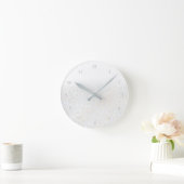 Imitate Glitzer Runde Wanduhr (Zuhause)