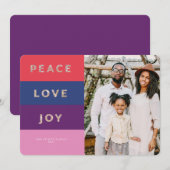 Imitate Glitzer Strickjacke Tone Weihnachtskarte Einladung (Vorne/Hinten)