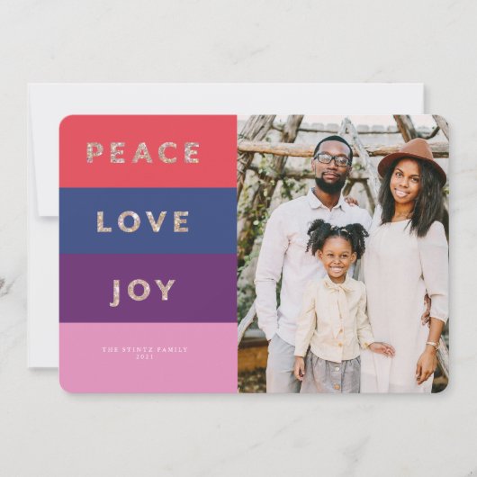 Imitate Glitzer Strickjacke Tone Weihnachtskarte Einladung (Vorderseite)