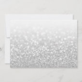 Imitate Glitzer Vielen Dank für die Medieneinlage Einladung (Rückseite)