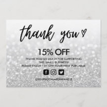 Imitate Glitzer Vielen Dank für die Medieneinlage