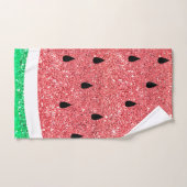 IMITATE Glitzer Wassermelone Badhandtuch Set (Handtuch)