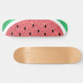 Imitate Glitzer Wassermelone Slice Design Skateboard (Horizontal)