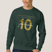 Imitate Gold 10 Jahre Wiedersehen Sweatshirt (Vorderseite)