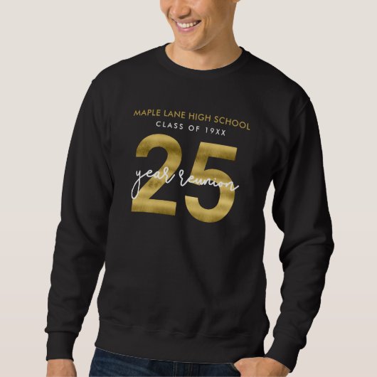Imitate Gold 25 Jahre Wiedersehen Sweatshirt (Vorderseite)