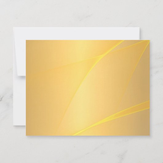 Imitate Gold Background Template gegliedert Skript Mitteilungskarte (Rückseite)