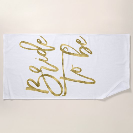 Imitate Gold Bridge zum Badetuch (Vorderseite)