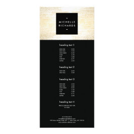 Imitate Gold Confetti Dots Muster Modernst Werbekarte