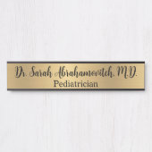 Imitate Gold Doctor's Office Door Sign Türschild (Vorderseite )