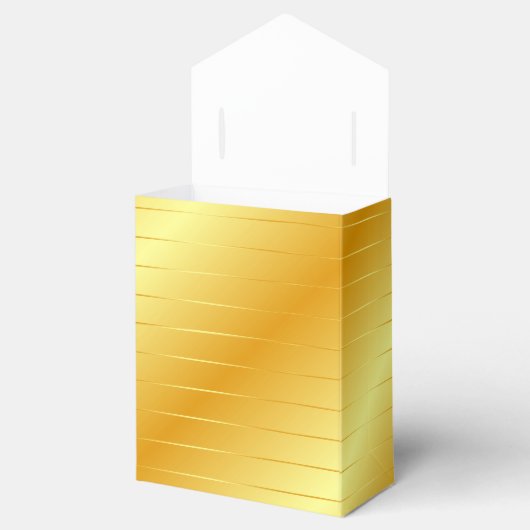 Imitate Gold Elegante Moderne, trendige Template G Geschenkschachtel (Geöffnet)
