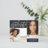 Imitate Gold Foil 2 Foto Abschluss Ankündigung Pos (Stehend Vorderseite)