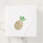 Imitate Gold Foil Ananas Event Planner Geschenkanhänger (Beispiel)