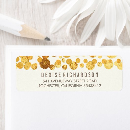 Imitate Gold Foil Confetti (Insitu)