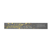 Imitate Gold Foil Confetti Abschluss (Person)