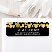 Imitate Gold Foil Confetti Black (Insitu)