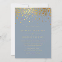 Imitate Gold Foil Confetti Dots Blush Pink Hochzei