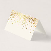 Imitate Gold Foil Confetti Dots | Elfenbeinküste V (Vorderseite)