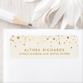 Imitate Gold Foil Confetti Dots | Elfenbeinküste V (Insitu)