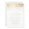 Imitate Gold Foil Confetti Dots Hochzeit