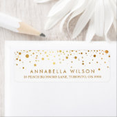 Imitate Gold Foil Confetti Dots Modern (Insitu)
